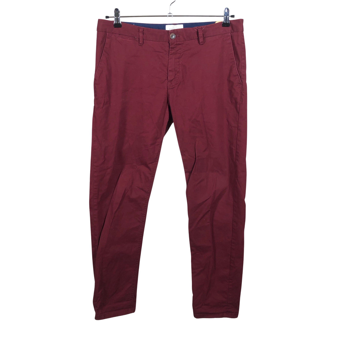 Miesten Scotch&Soda - Chinot, koko W33 - Viininpunainen (1)