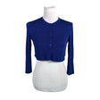 Naisten Weekend by MaxMara - Neulebolero, koko 36 - Sininen ()