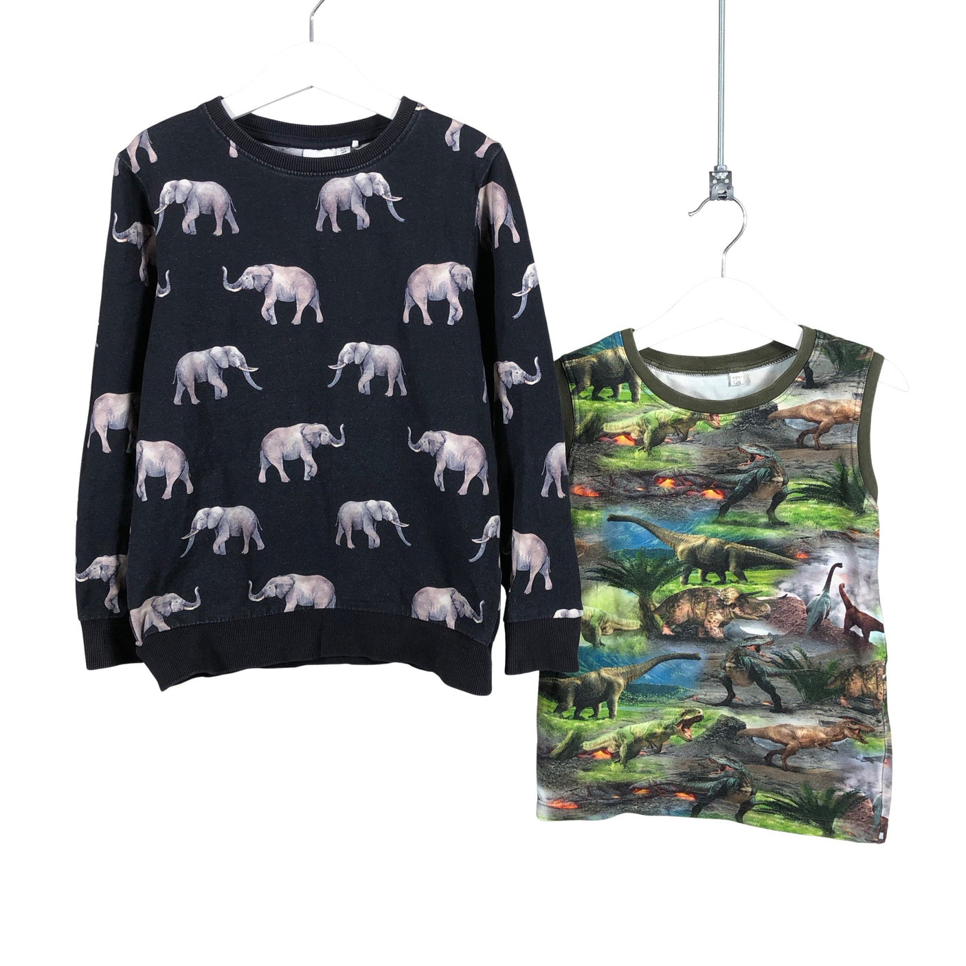 Unisex Name It - Collegepaita, koko 122 - 128 - Musta (1)