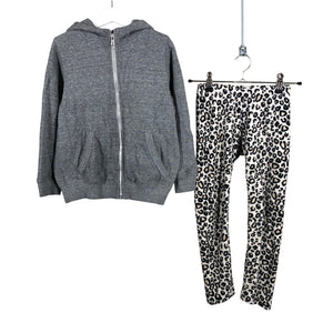 Unisex Name It - Huppari, koko 110 - 116 - Harmaa (1)