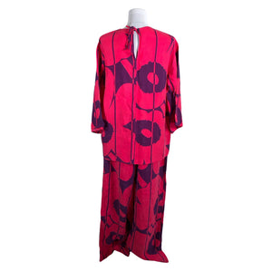Naisten Marimekko - Ohuet housut, koko 40 - Pinkki (2)
