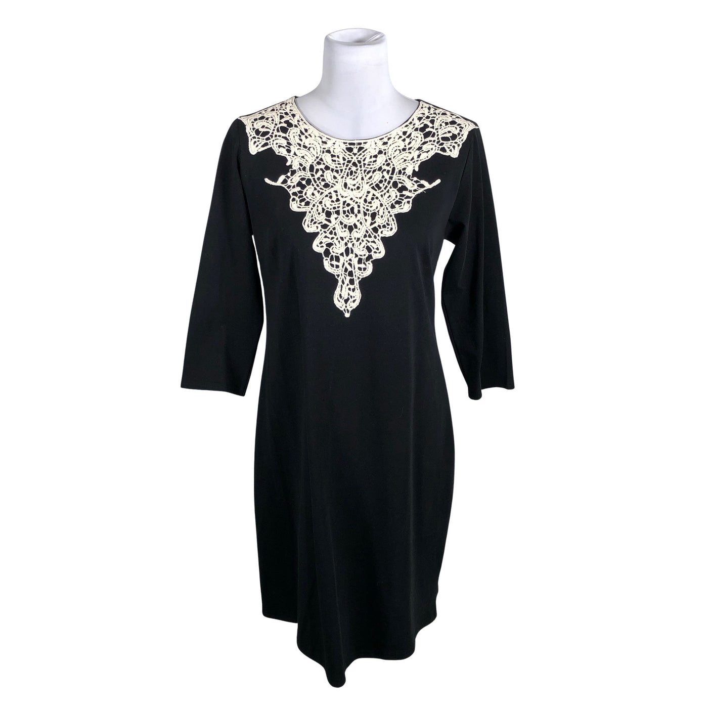 Naisten Lumoan - Trikoomekko, koko 38 - Musta (1)