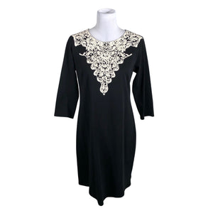 Naisten Lumoan - Trikoomekko, koko 38 - Musta (1)