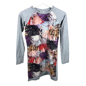 Tyttöjen Molo Kids - Trikoomekko, koko 158 - 164 - Harmaa (1)
