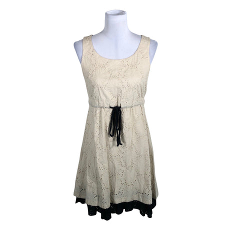 Naisten Muotikuu - Kangasmekko, koko 34 - Beige ()