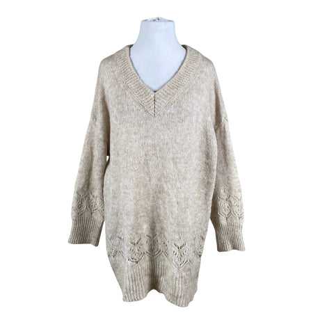 Naisten Bohemiana - Neulemekko, koko 42 - Beige ()