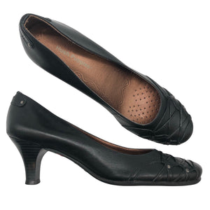 Naisten Hush Puppies - Korkokengät, koko 40 - Musta (1)