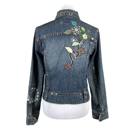 Naisten Esprit - Farkkutakki, koko 38 - Sininen (2)