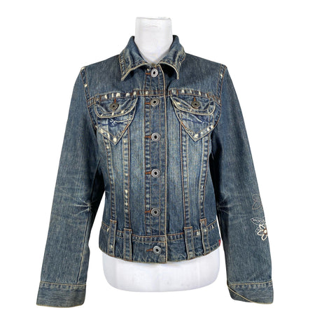 Naisten Esprit - Farkkutakki, koko 38 - Sininen ()