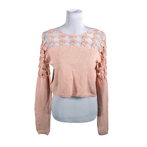 Naisten Nasty Gal - Neulepaita, koko 38 - Vaaleanpunainen (1)