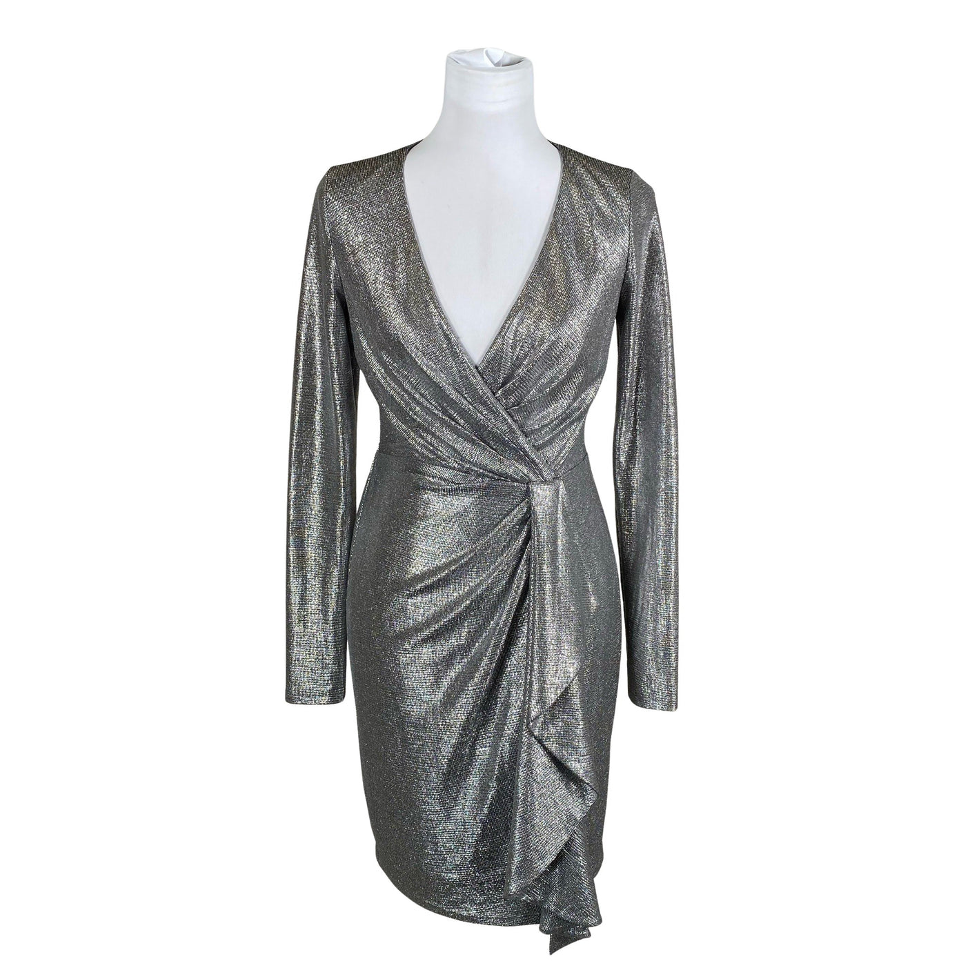 Naisten Lauren Ralph Lauren - Juhlamekko, koko 38 - Hopea (1)