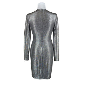 Naisten Lauren Ralph Lauren - Juhlamekko, koko 38 - Hopea (3)