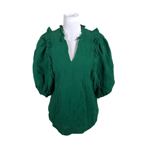 Naisten Esprit - Lyhythihainen pusero, koko 38 - Vihreä (1)