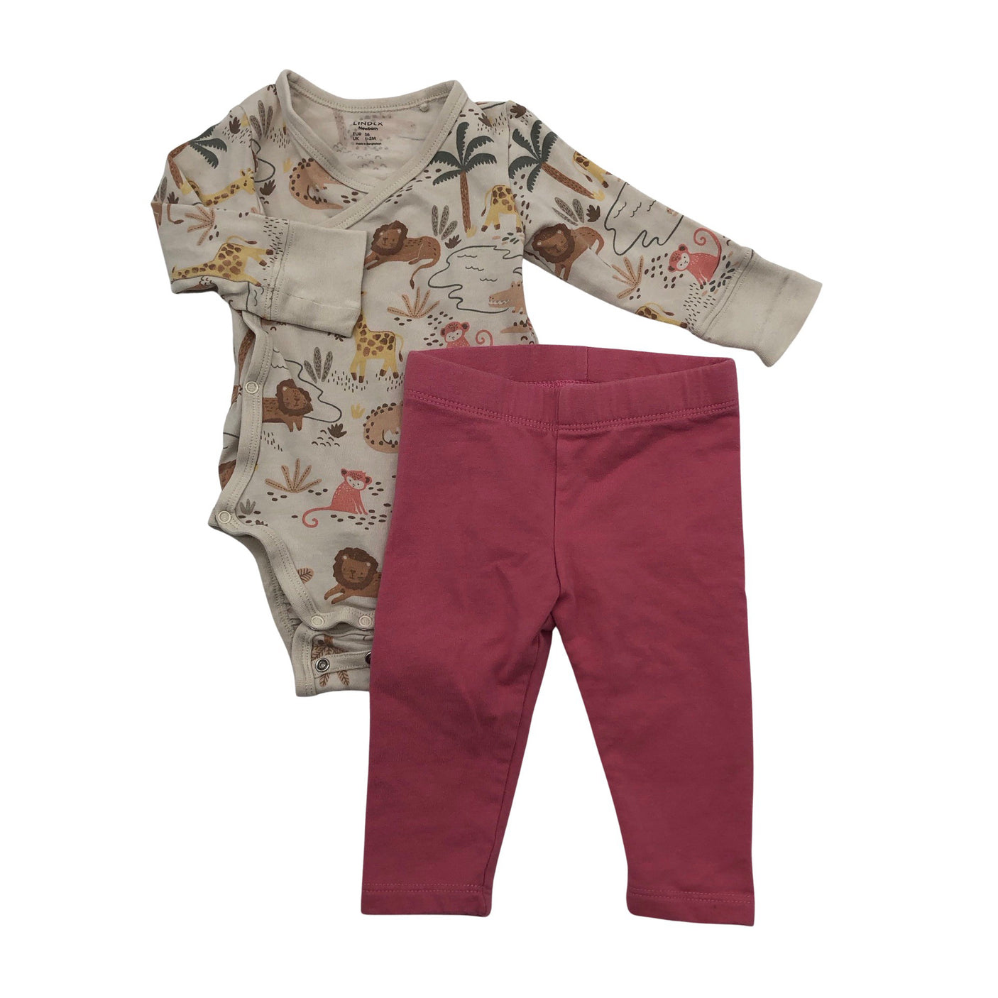 Unisex Lindex - Body, koko 50 - 56 - Beige (1)