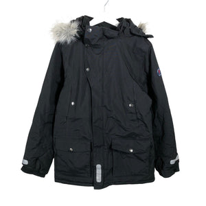 Unisex Polarn O. Pyret - Toppatakki, koko 146 - 152 - Musta (1)