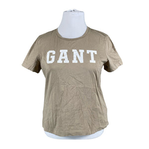 Naisten Gant - T-paita, koko 42 - Beige (1)