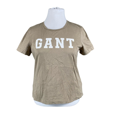 Naisten Gant - T-paita, koko 42 - Beige ()