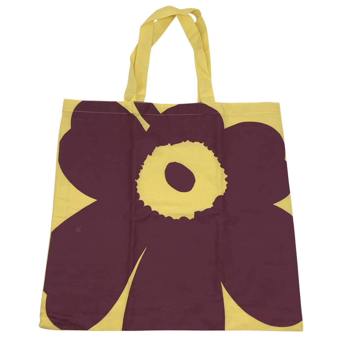 Unisex Marimekko - Ostoskassi, koko Maxi - Keltainen (1)