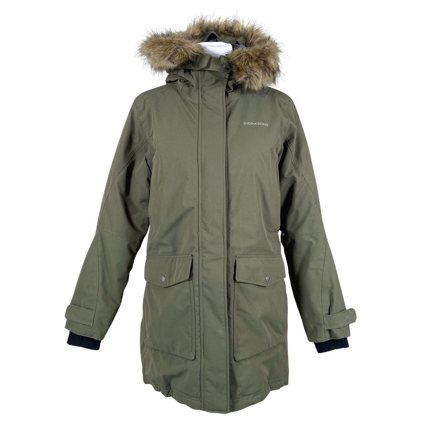 Naisten Didriksons - Toppatakki, koko 38 - Vihreä (1)