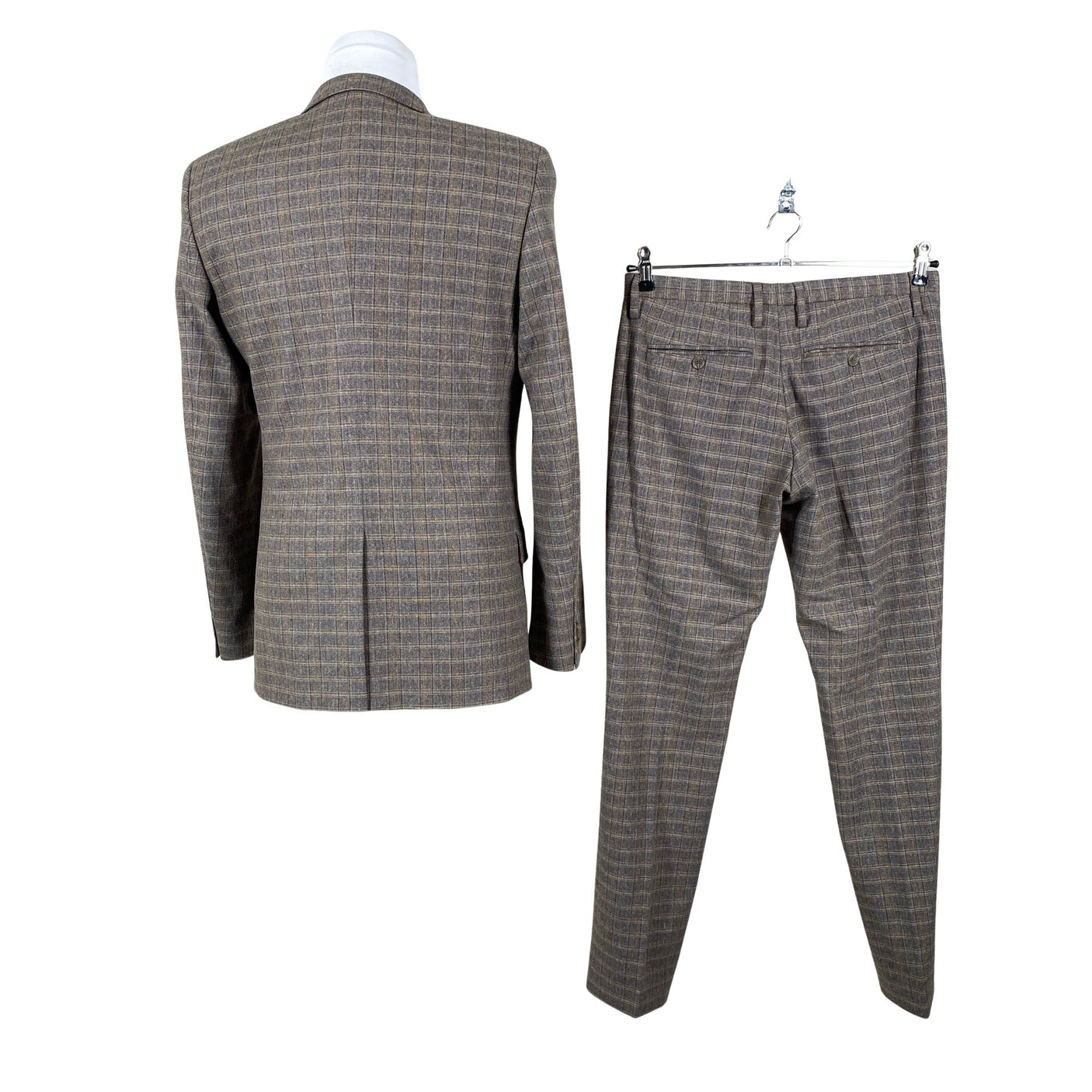 Miesten Hugo Boss - Puku, koko M - Ruskea (2)
