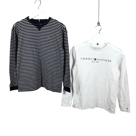 Unisex Tommy Hilfiger - Trikoopaita, koko 158 - 164 - Valkoinen ()