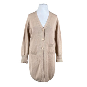 Naisten Voglia - Neuletakki, koko 44 - Beige (1)