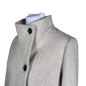 Naisten Caroll - Villakangastakki, koko 44 - Beige (3)