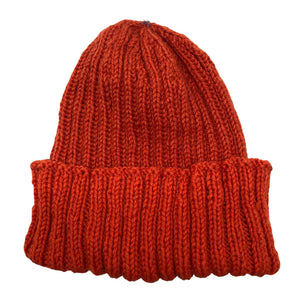 Naisten Handmade - Talvipipo, koko 56 - 58 cm - Oranssi (1)