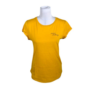 Naisten Paine Clothing - T-paita, koko 36 - Keltainen (1)