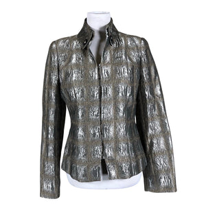 Naisten Ivo Nikkolo - Juhlajakku, koko 40 - Hopea (1)