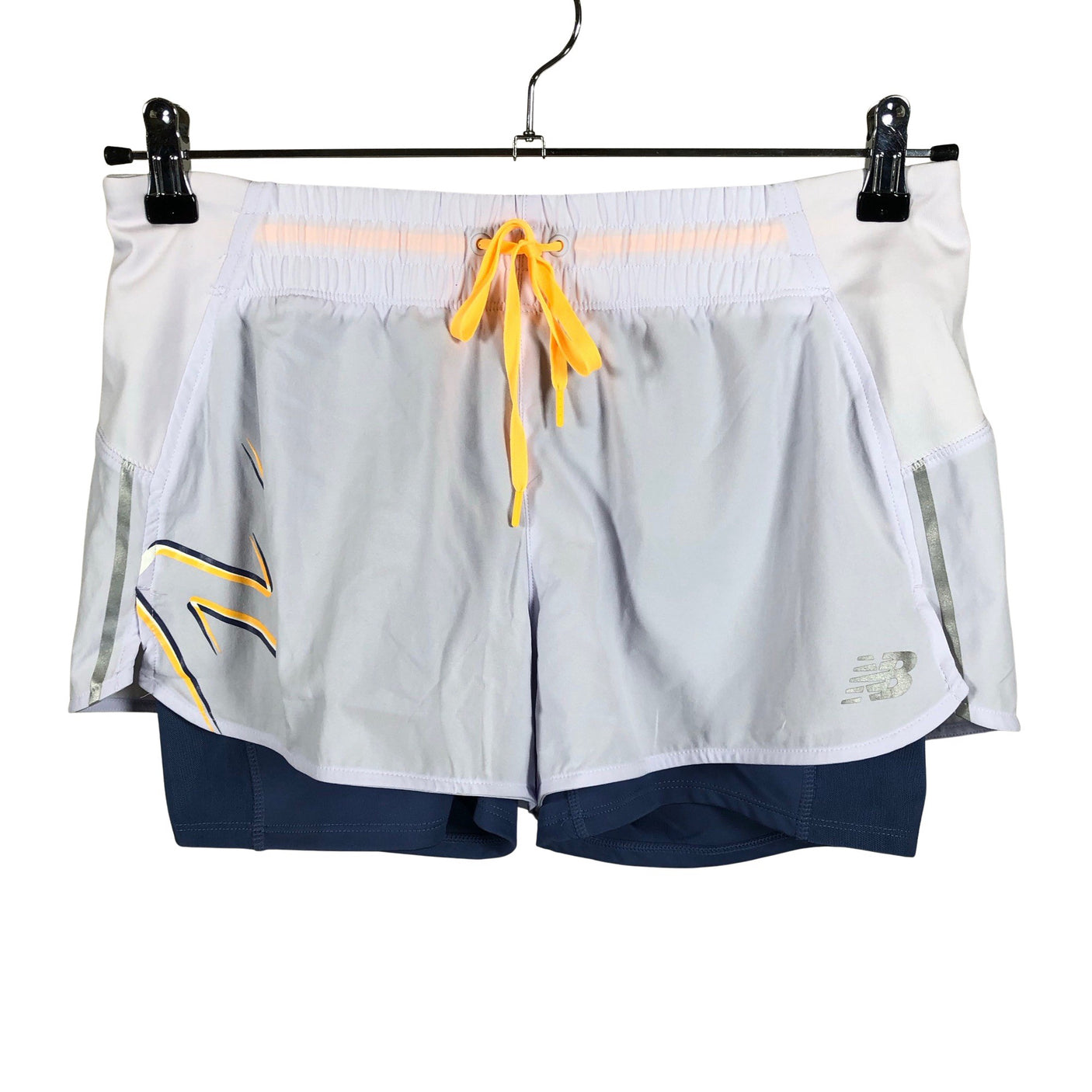 Naisten New Balance - Urheilushortsit, koko 38 - Violetti (1)