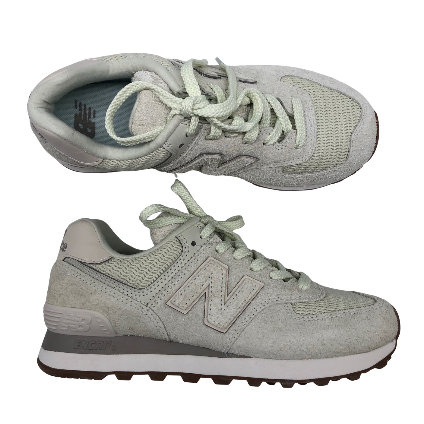 Naisten New Balance - Lenkkarit, koko 37 - Harmaa (1)