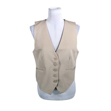 Naisten Kaffe - Liivi, koko 38 - Beige ()