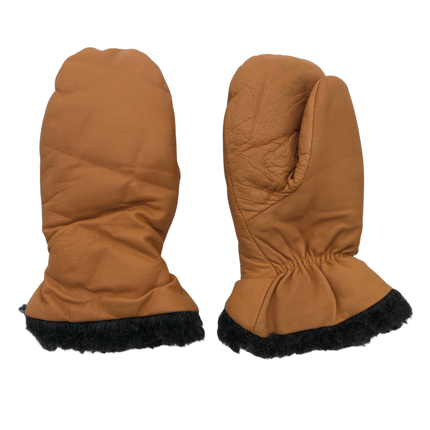 Unisex Handmade - Talvihanskat, koko 3 - 4 vuotta - Ruskea (1)