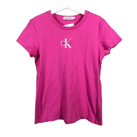 Tyttöjen Calvin Klein Jeans - T-paita, koko 134 - 140 - Pinkki ()