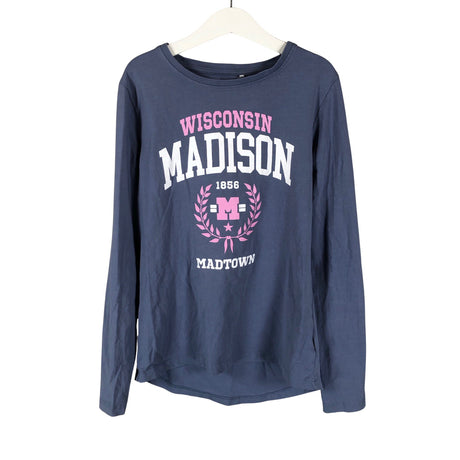 Tyttöjen Name It - Trikoopaita, koko 146 - 152 - Sininen ()