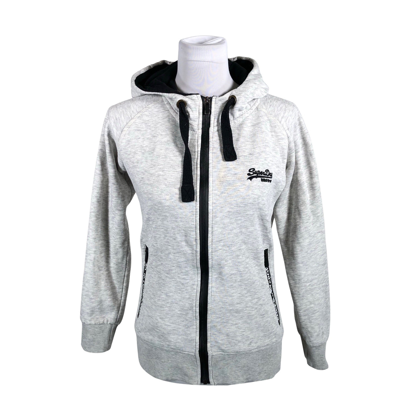 Naisten Superdry - Huppari, koko 38 - Harmaa (1)