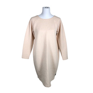 Naisten Aarrelabel - Trikoomekko, koko 38 - Beige (1)
