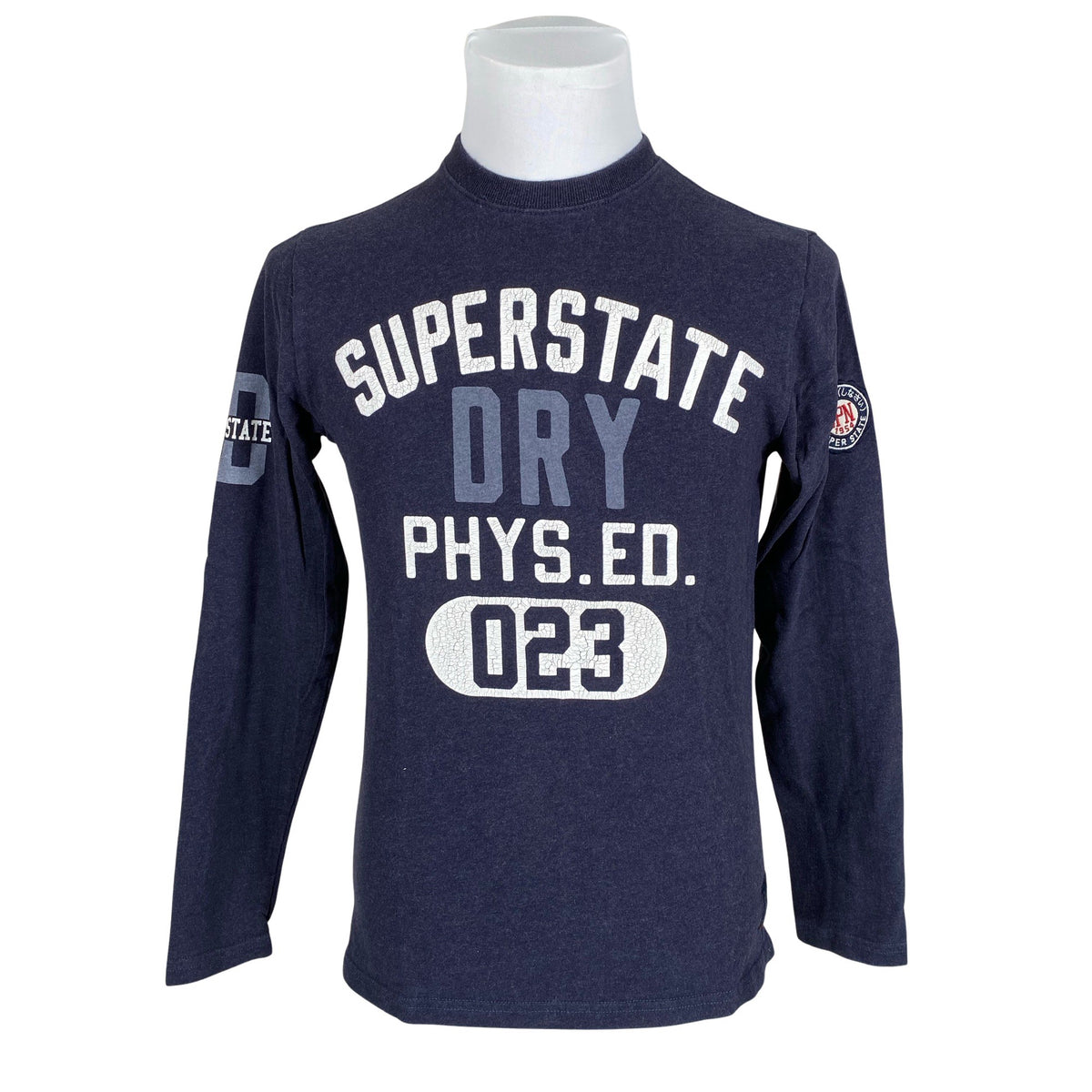 Miesten Superdry - Trikoopaita, koko M - Sininen (1)