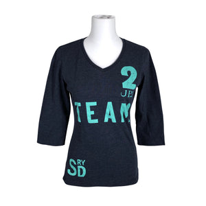 Naisten Superdry - Trikoopaita, koko 38 - Sininen (1)