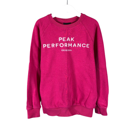 Tyttöjen Peak Performance - Collegepaita, koko 134 - 140 - Pinkki ()