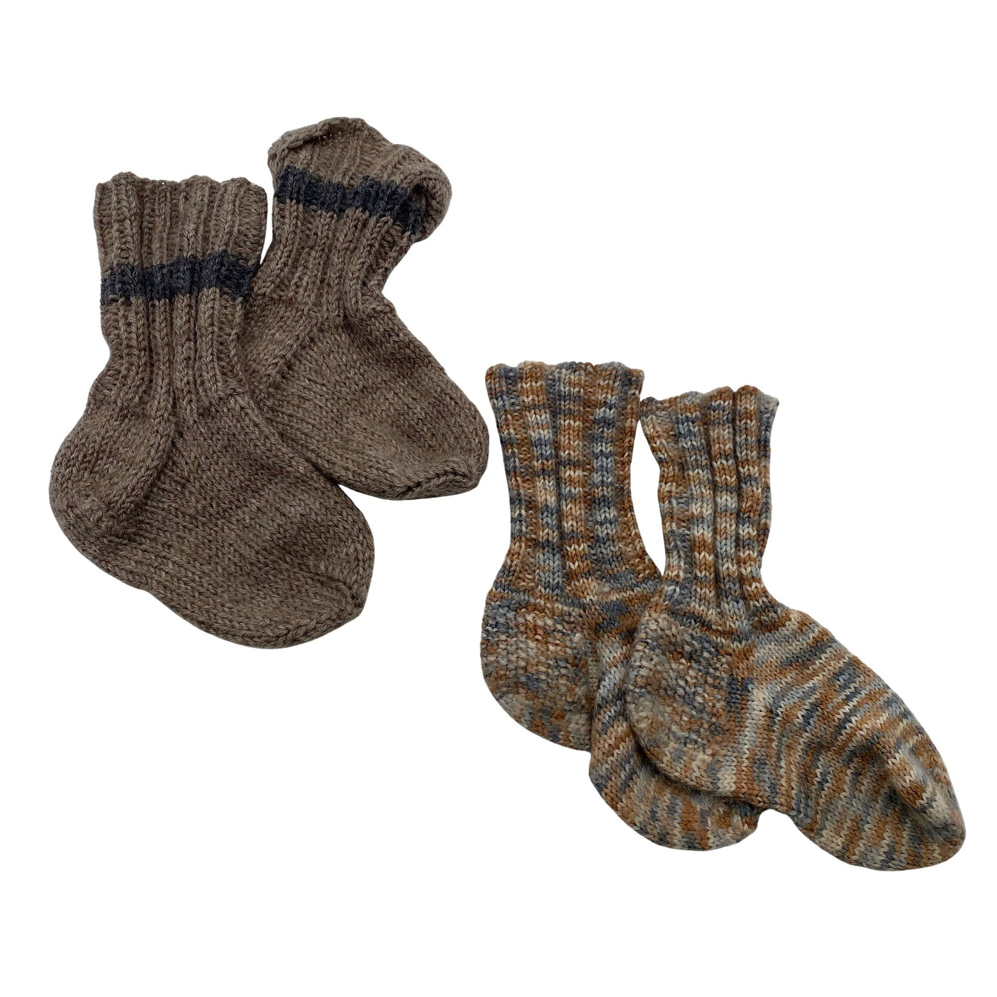 Unisex Handmade - Villasukat, koko 26 - Ruskea (1)