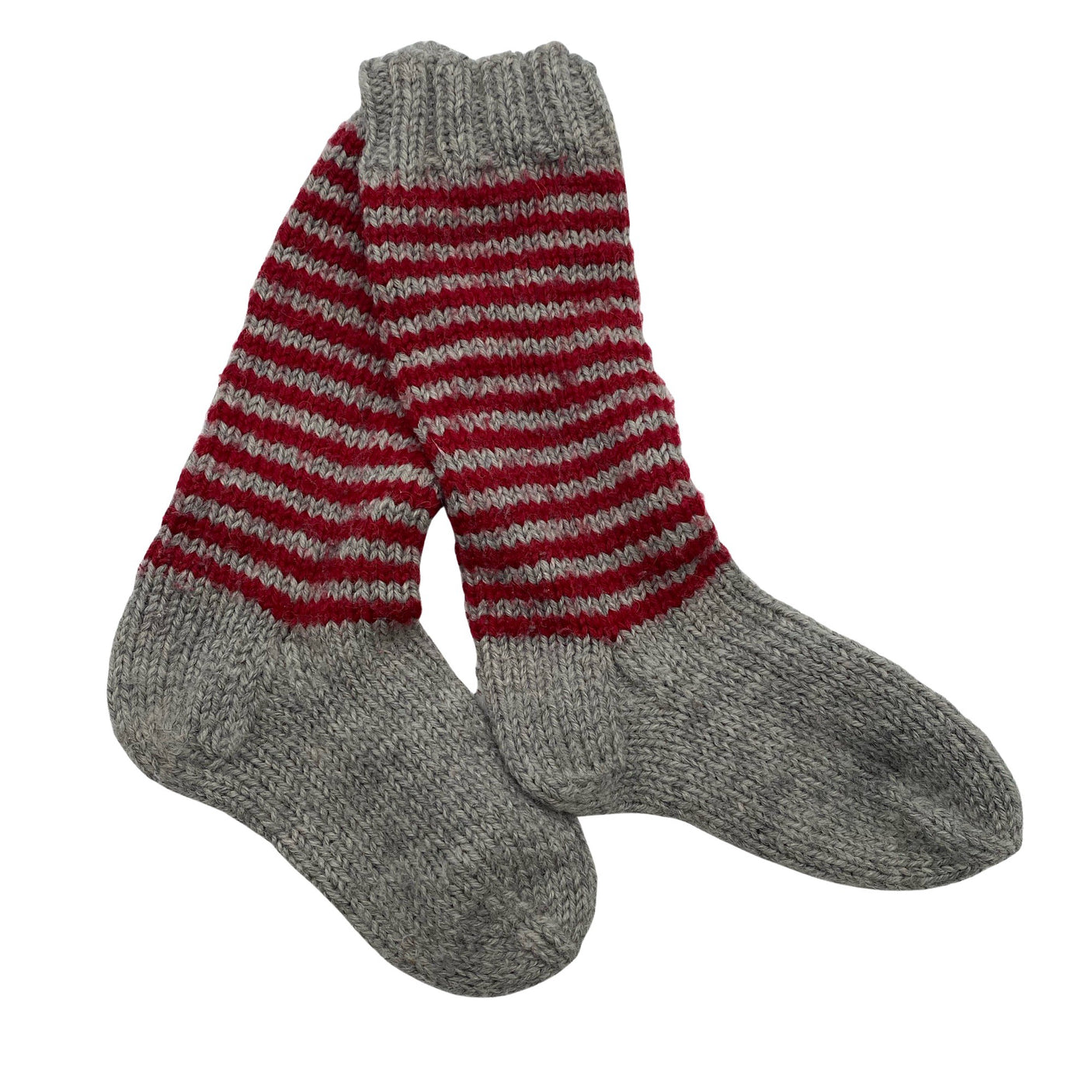 Unisex Handmade - Villasukat, koko 26 - Harmaa (1)