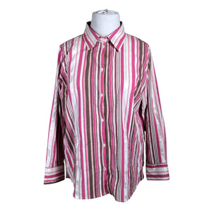Naisten Global - Kauluspaita, koko 52 - Pinkki (1)