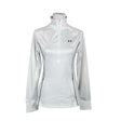 Naisten Under Armour - Urheilupaita, pitkät hihat, koko 36 - Valkoinen ()