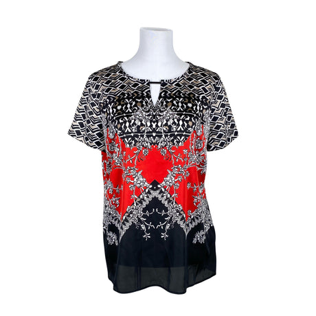 Naisten Gerry Weber - Lyhythihainen pusero, koko 40 - Musta ()