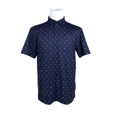 Miesten Calvin Klein - Urheilupaita, lyhyet hihat, koko L - Sininen ()