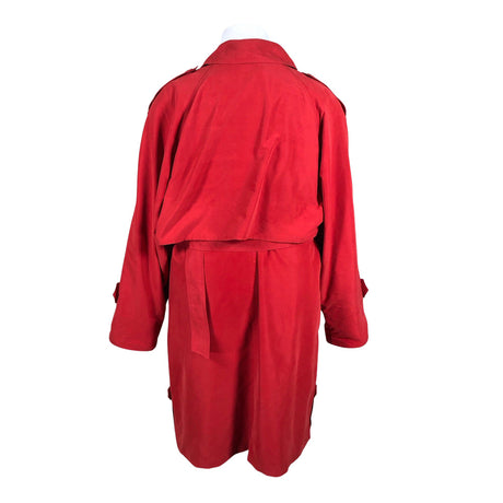 Naisten Master-Coat - Trenssitakki, koko 44 - Punainen (2)