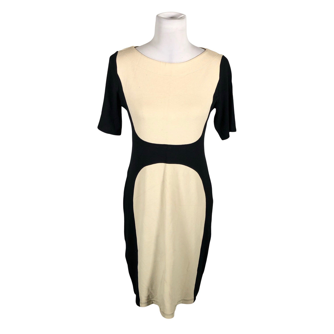 Naisten Nanso - Trikoomekko, koko 38 - Beige (1)