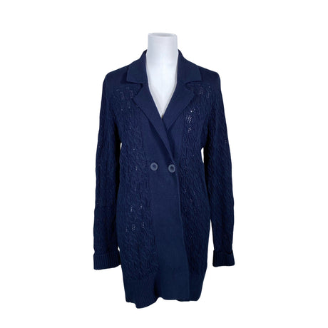 Naisten Aventura - Neuletakki, koko 40 - Sininen ()